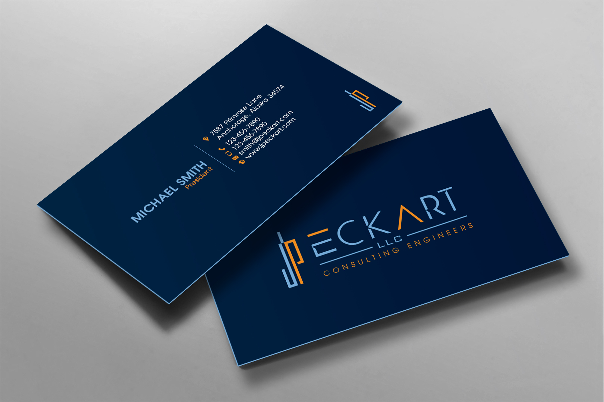 Visitenkarten-Design von chandrayaan.creative für JP Eckart, LLC | Design #28139473