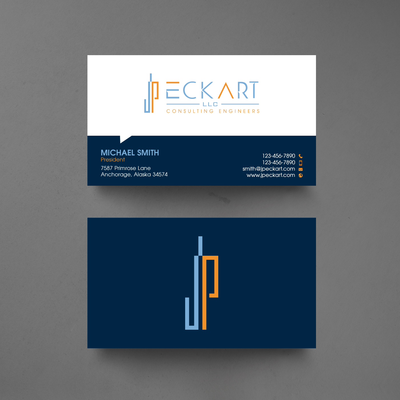 Business Card Design by chandrayaan.creative for JP Eckart, LLC | Design #28139923