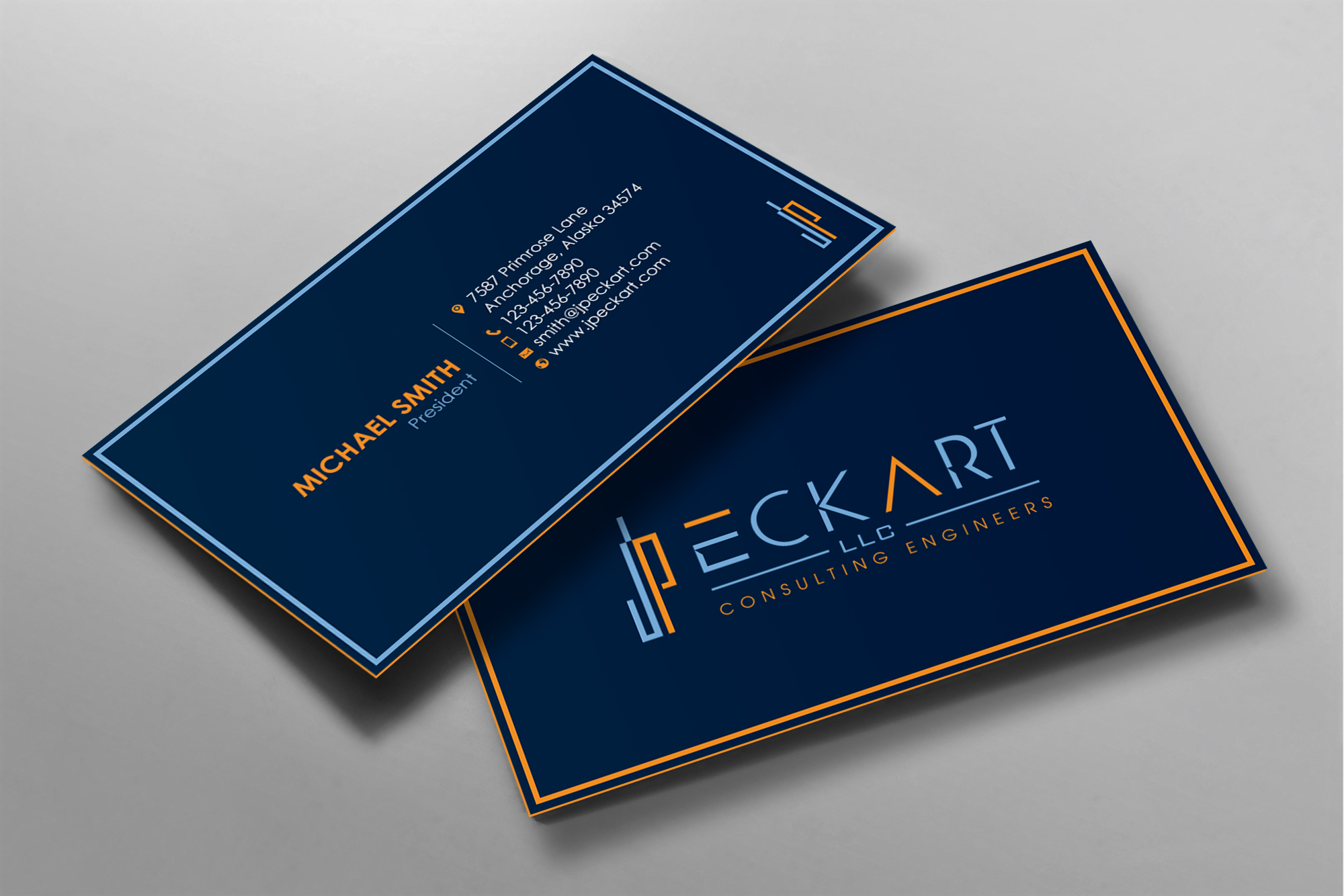 Visitenkarten-Design von chandrayaan.creative für JP Eckart, LLC | Design #28145123