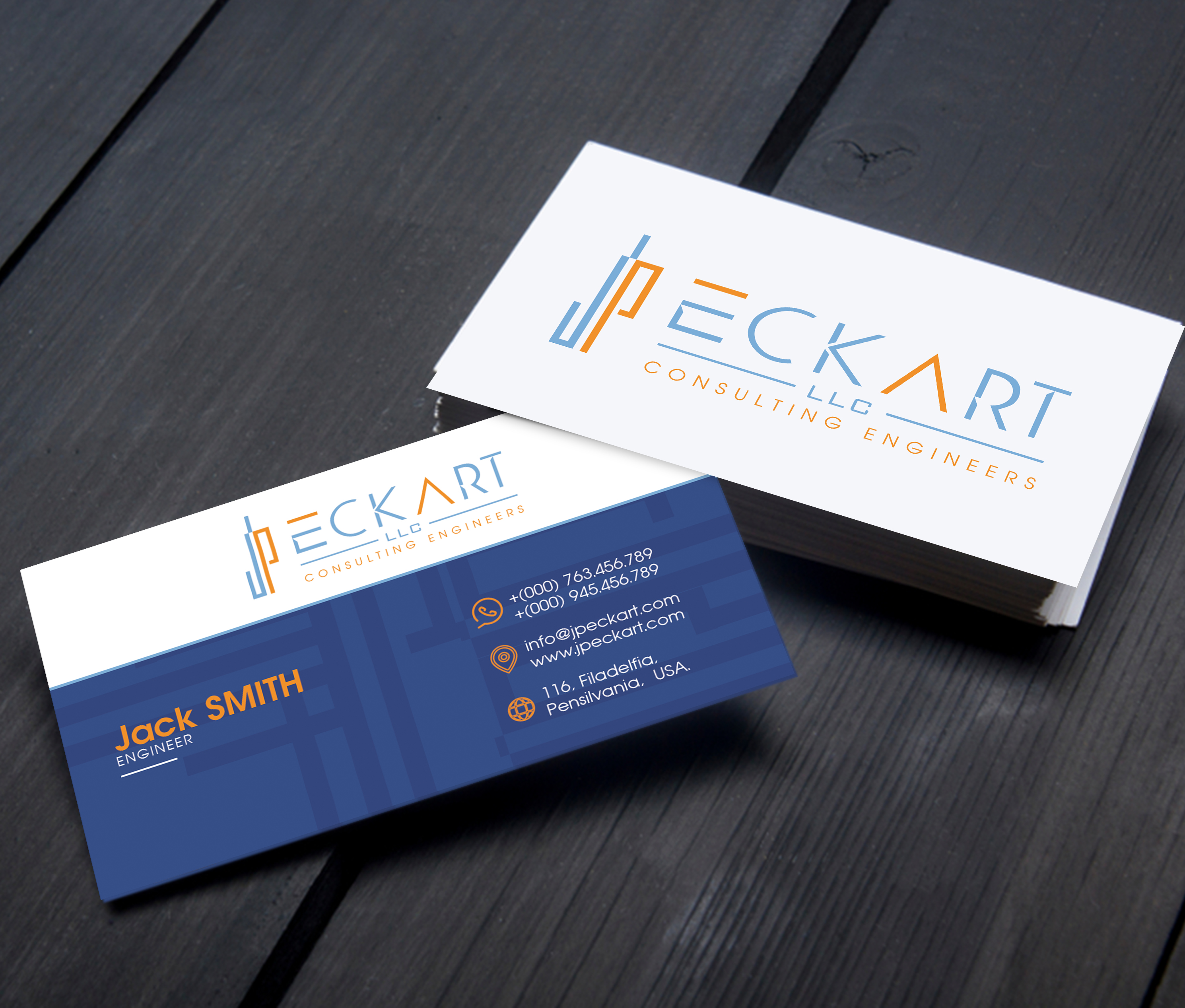 Business Card Design by vigie for JP Eckart, LLC | Design #28135031