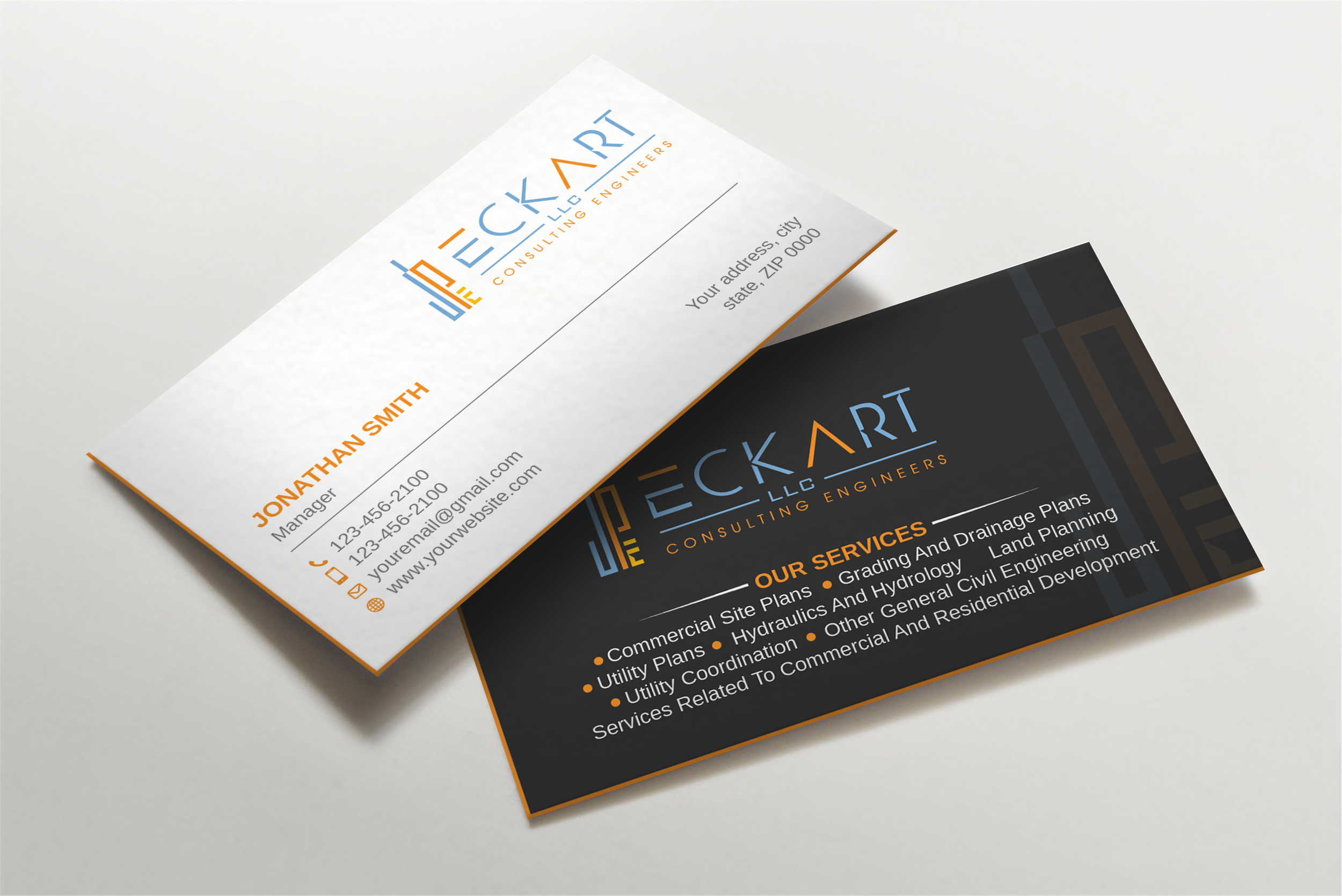 Business Card Design by Imagine design000 for JP Eckart, LLC | Design #28138381