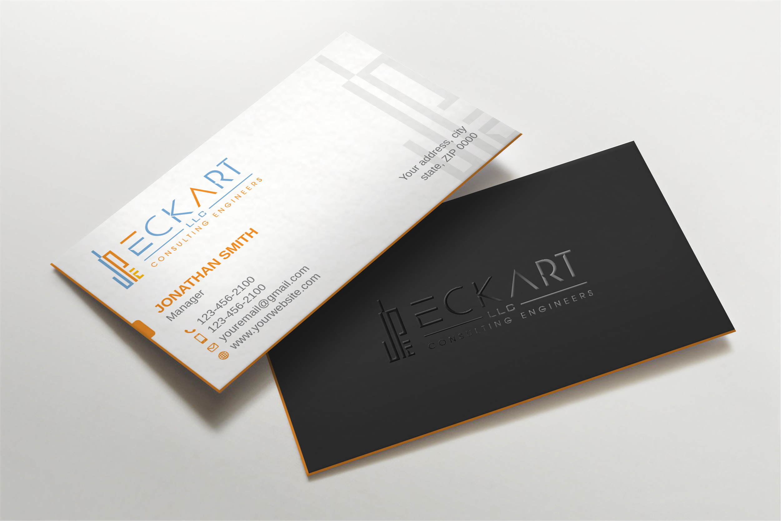 Design de Carte de Visite par Imagine design000 pour JP Eckart, LLC | Design #28138384