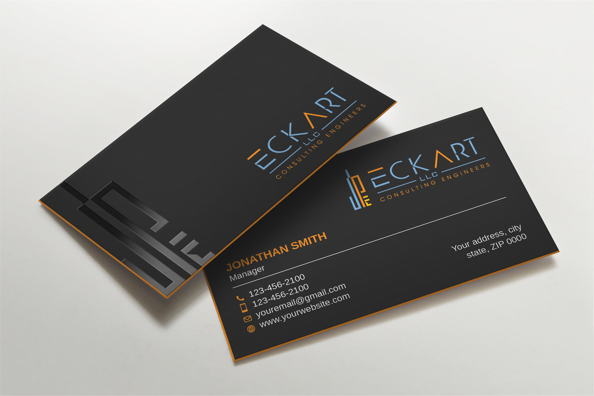 Business Card Design by Imagine design000 for JP Eckart, LLC | Design #28138387