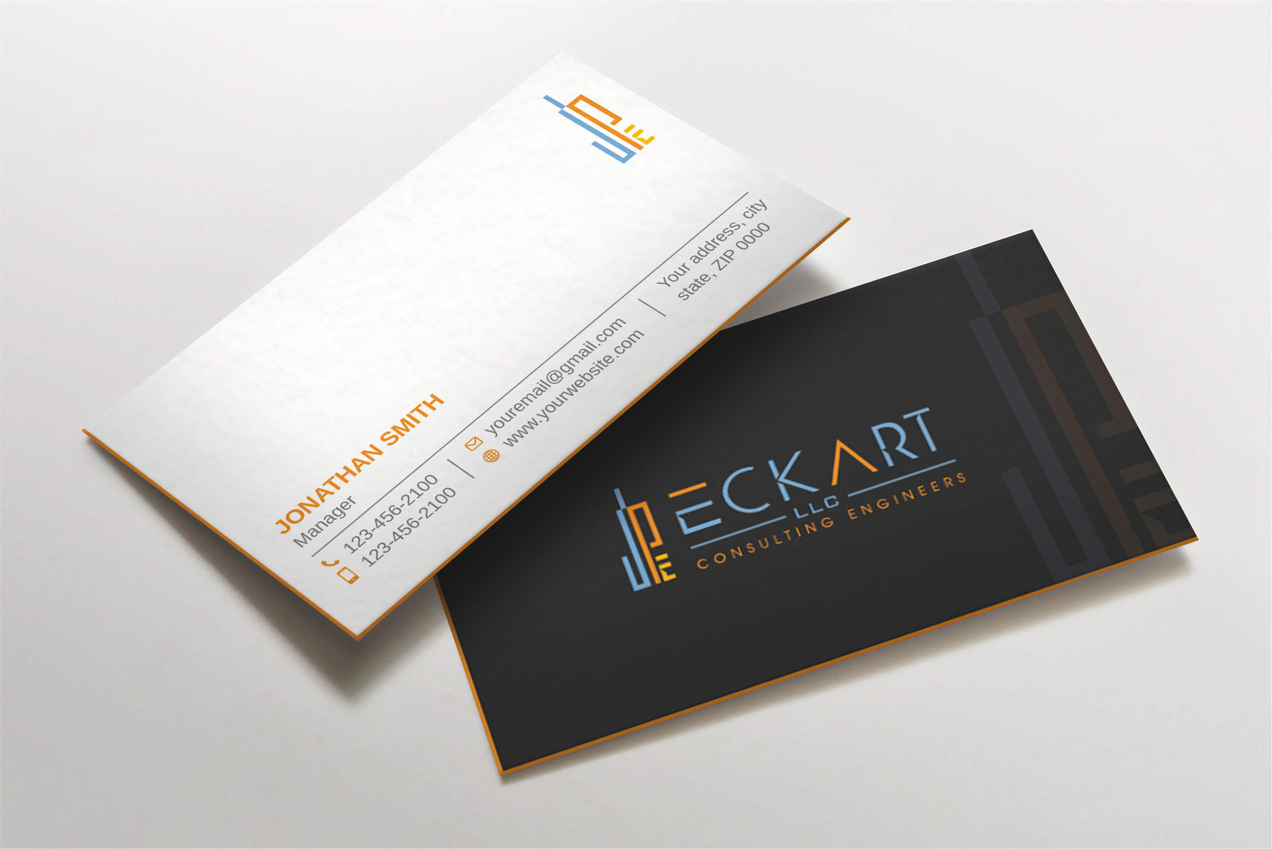 Business Card Design by Imagine design000 for JP Eckart, LLC | Design #28138395
