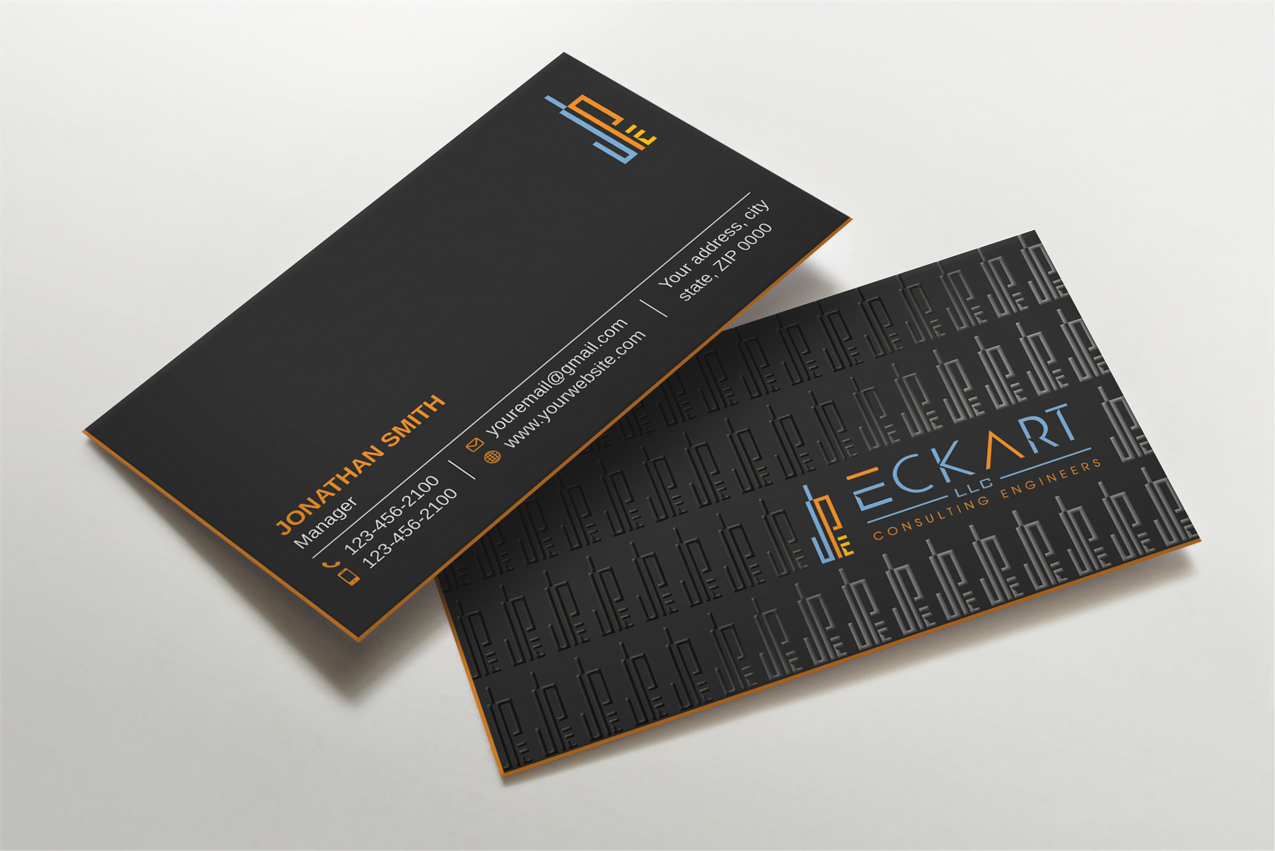Visitenkarten-Design von Imagine design000 für JP Eckart, LLC | Design #28138403