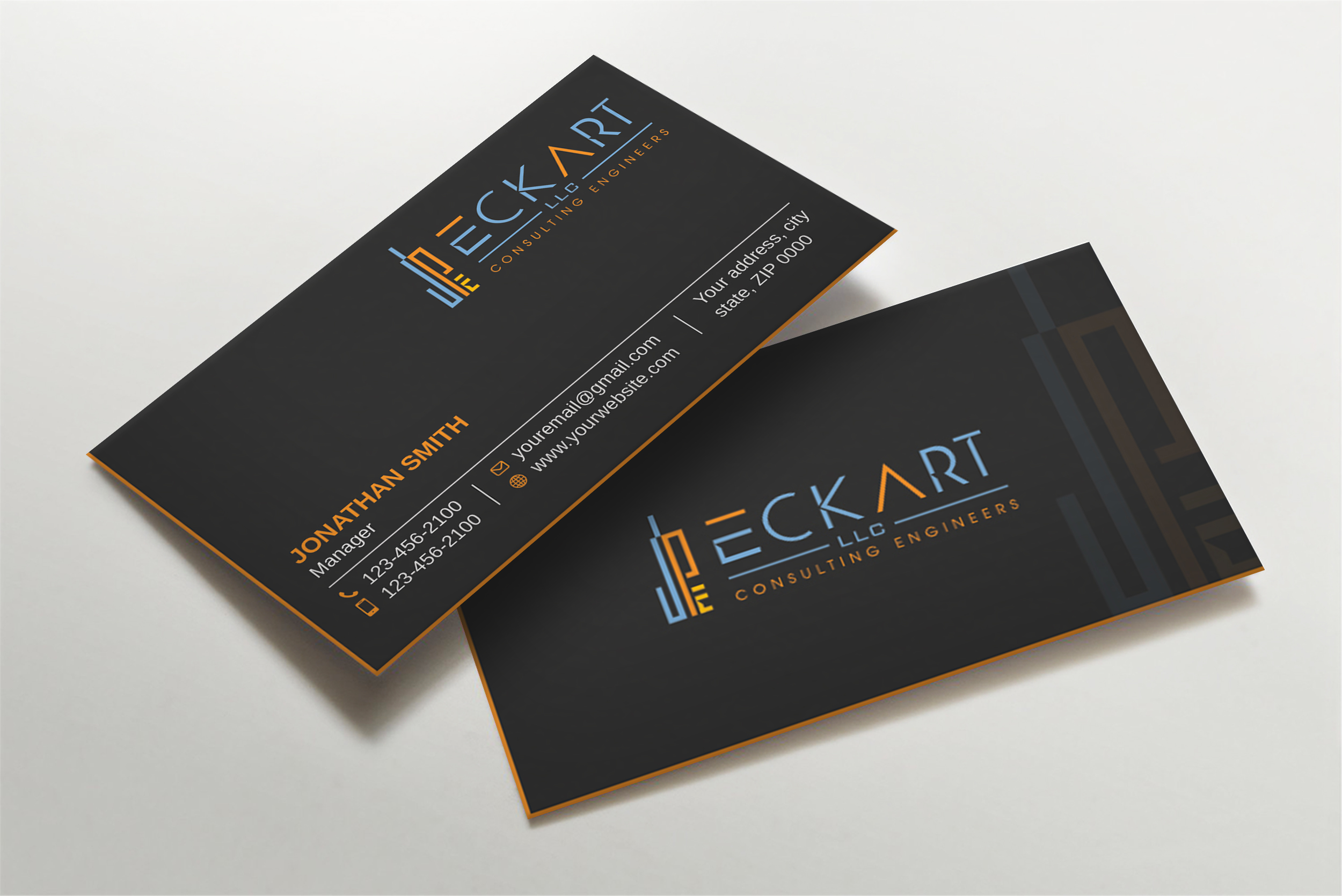 Business Card Design by Imagine design000 for JP Eckart, LLC | Design #28138404