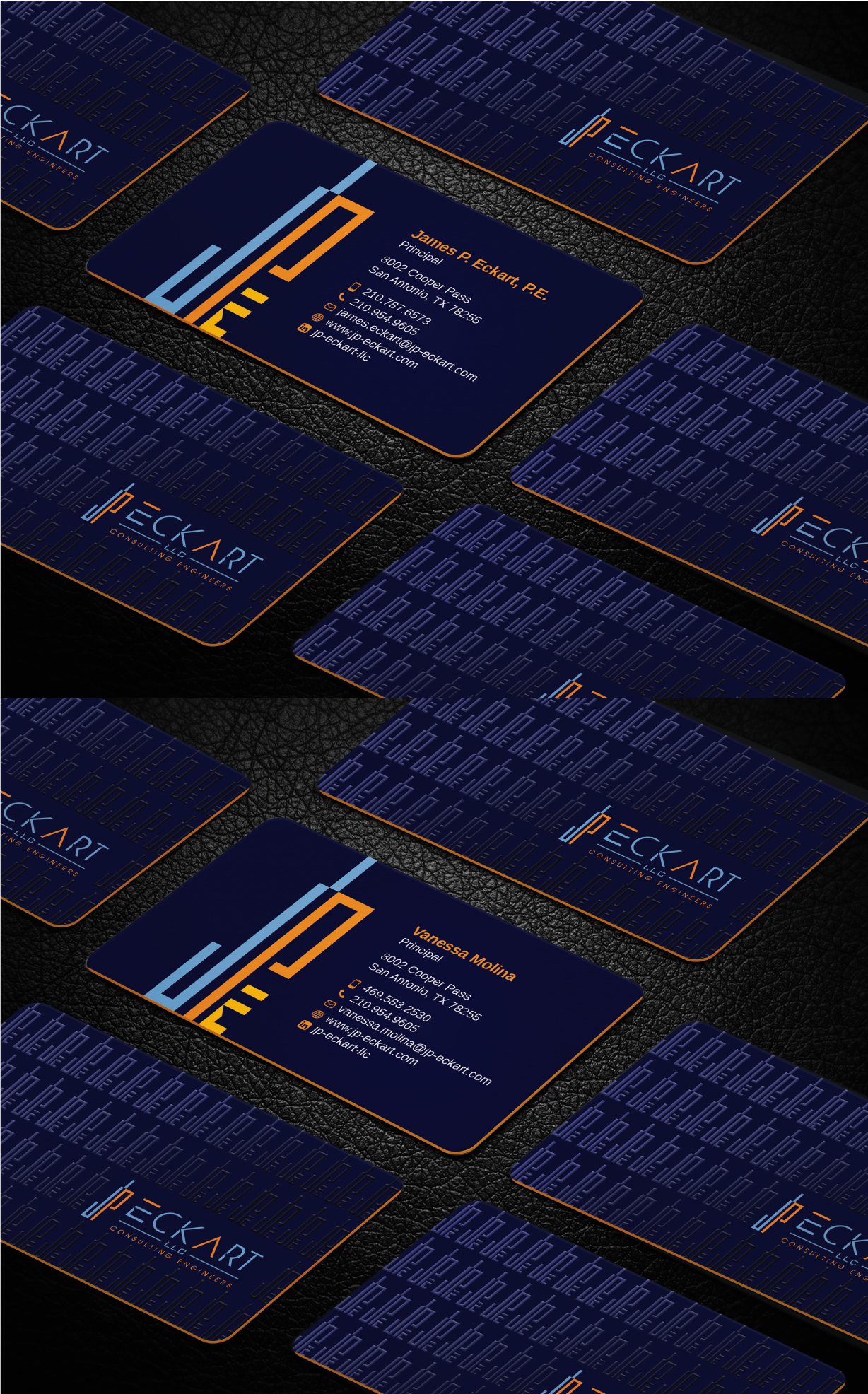 Business Card Design by Imagine design000 for JP Eckart, LLC | Design #28348797