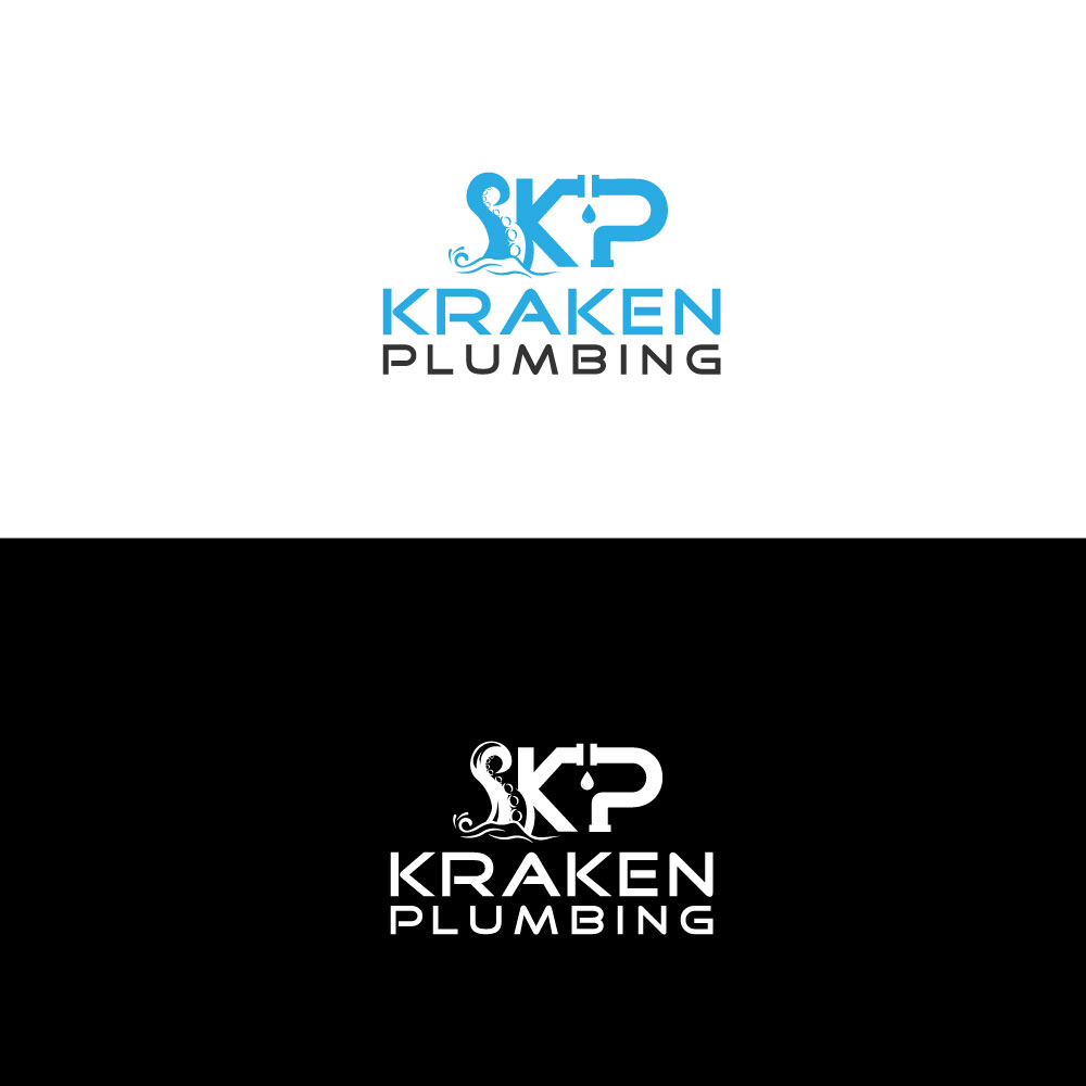 Logo Design by Sayma Fashion for Kraken Plumbing  | Design #28134103