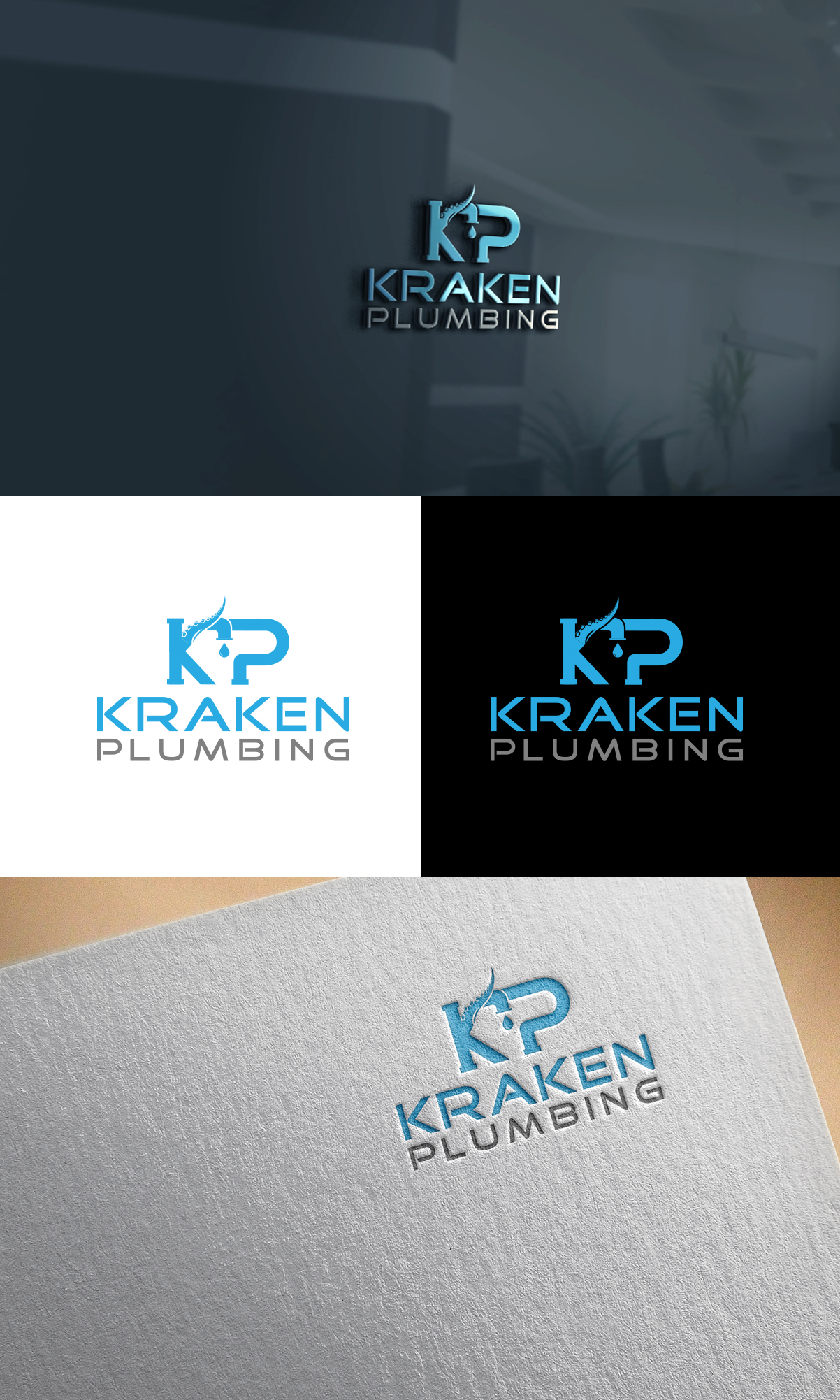 Design de Logo par Sayma Fashion pour Kraken Plumbing  | Design #28139485