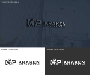 Logo-Design von RS_Design für Kraken Plumbing  | Design: #28135594