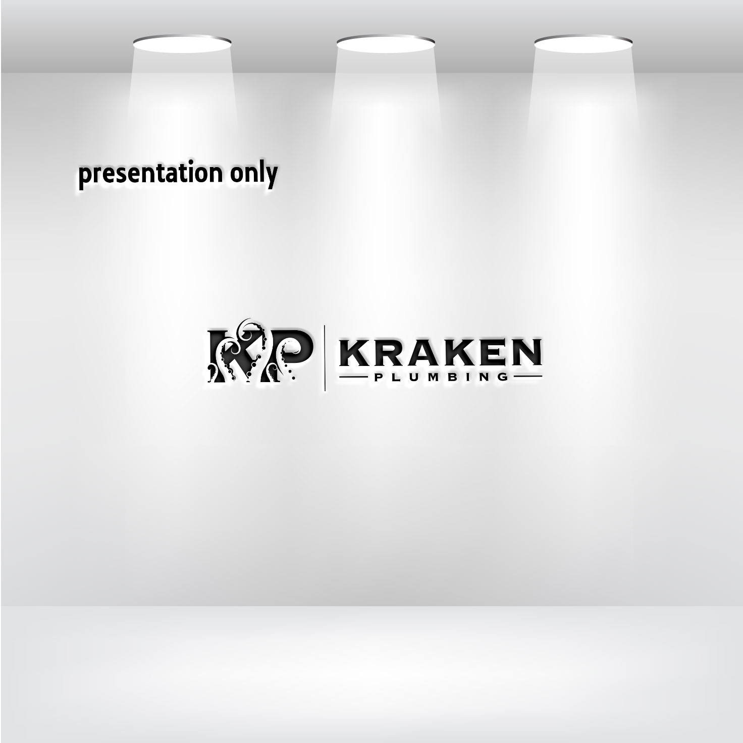 Logo-Design von RS_Design für Kraken Plumbing  | Design #28135595