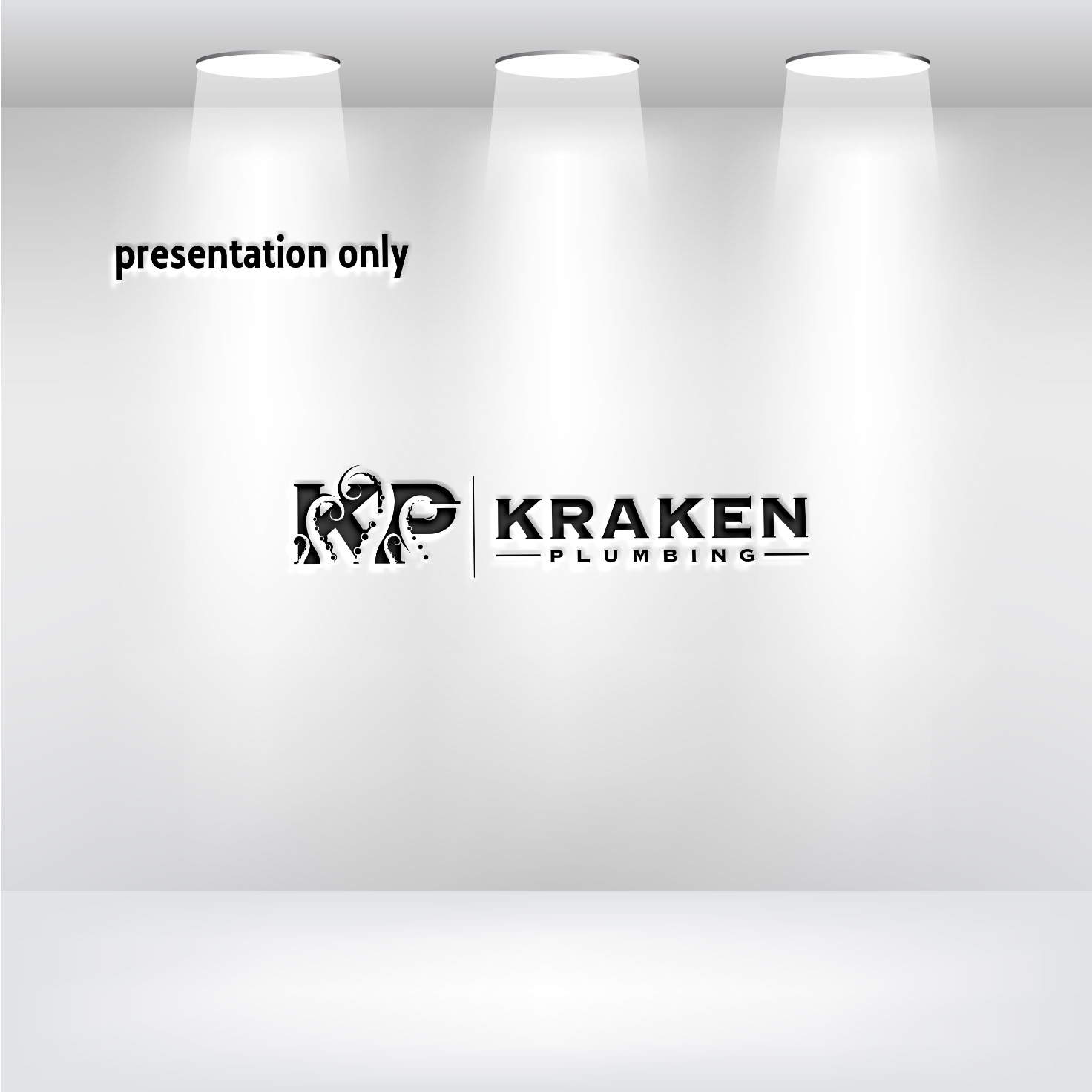Logo Design by RS_Design for Kraken Plumbing  | Design #28136882