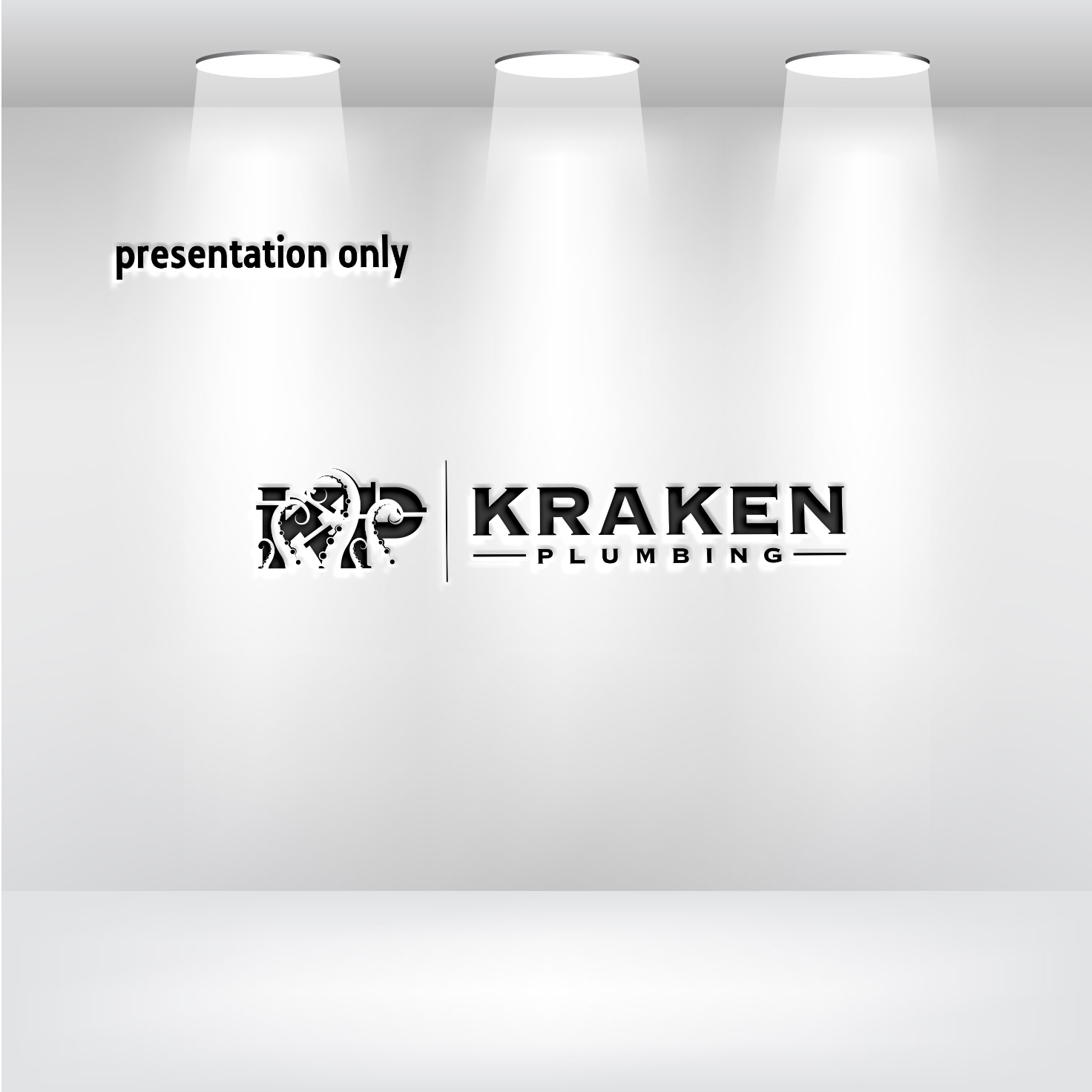 Logo Design by RS_Design for Kraken Plumbing  | Design #28136972