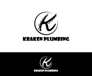 Logo-Design von candycream für Kraken Plumbing  | Design #28169670