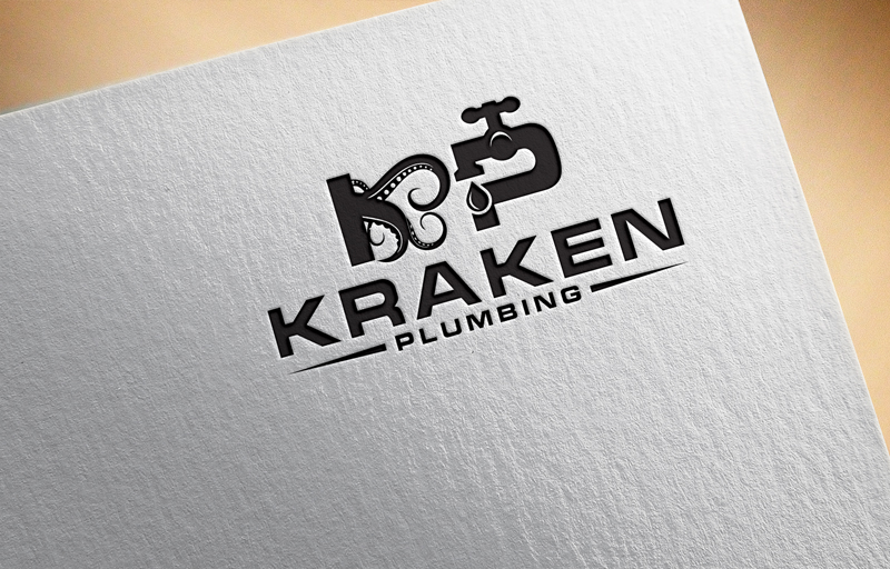 Logo Design by okimok for Kraken Plumbing  | Design #28157570