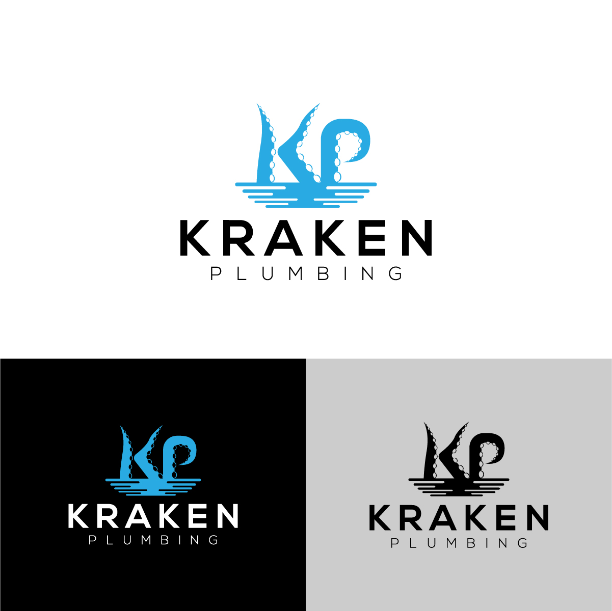 Design de Logo par Deziners Zone pour Kraken Plumbing  | Design #28136351