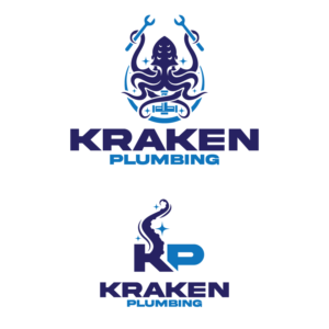Logo Design by brand maker for Kraken Plumbing  | Design: #28137323