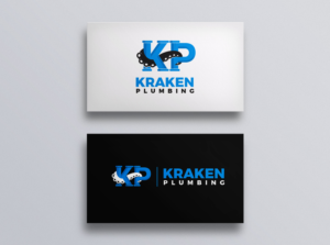 Logo Design by Djamdesign for Kraken Plumbing  | Design: #28152963