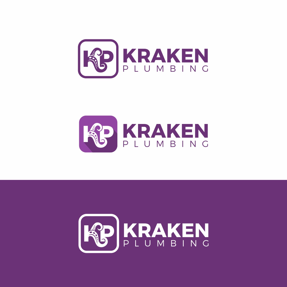 Logo Design by MOH Studio for Kraken Plumbing  | Design #28133846