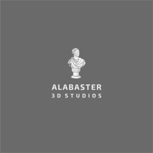 Alabaster 3D Studios | Diseño de Logo por ThiagoB
