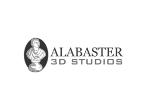 Alabaster 3D Studios | Diseño de Logo por BNdesigner