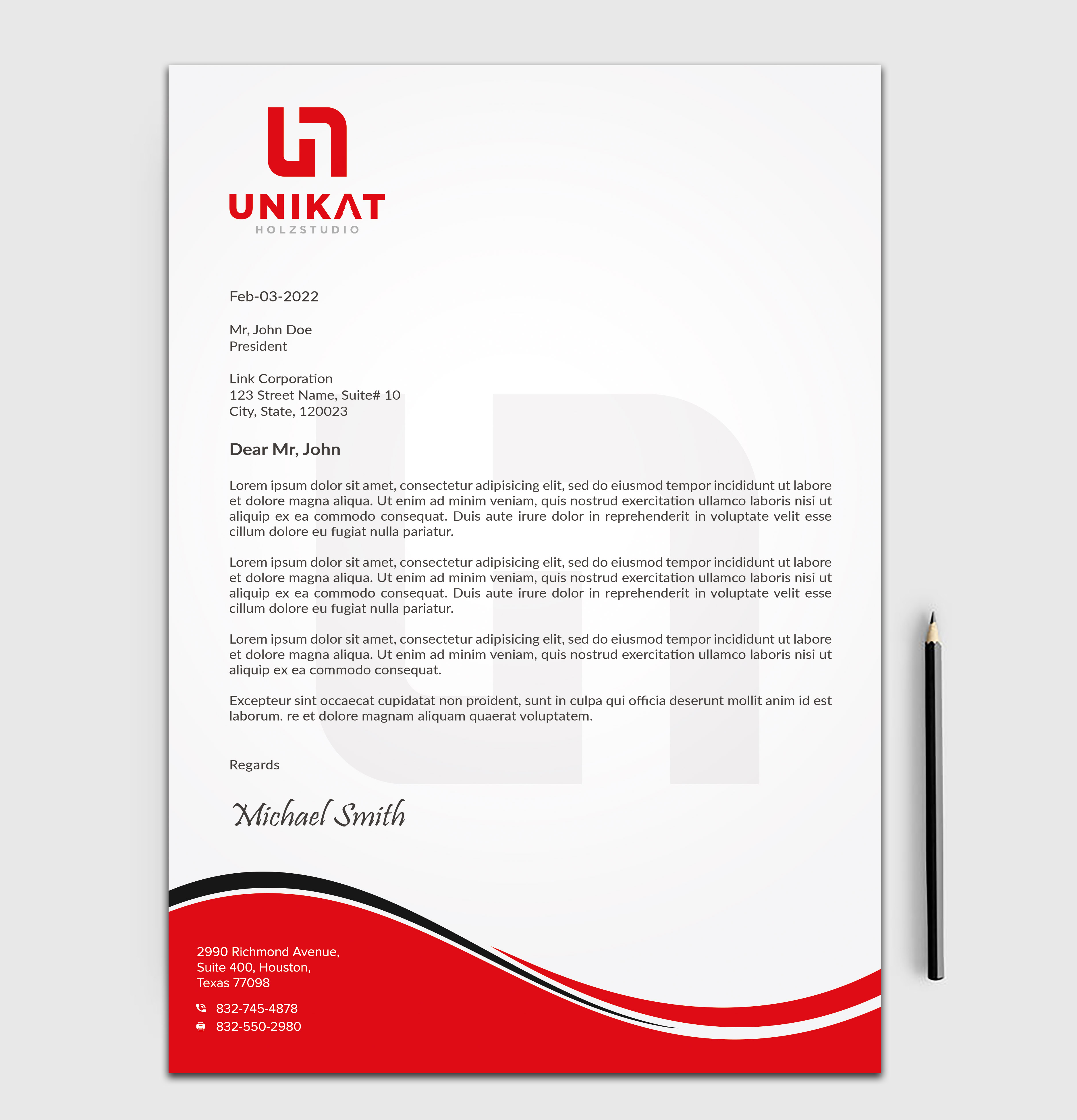 Stationery Design by sadikul islam for this project | Design #28140293