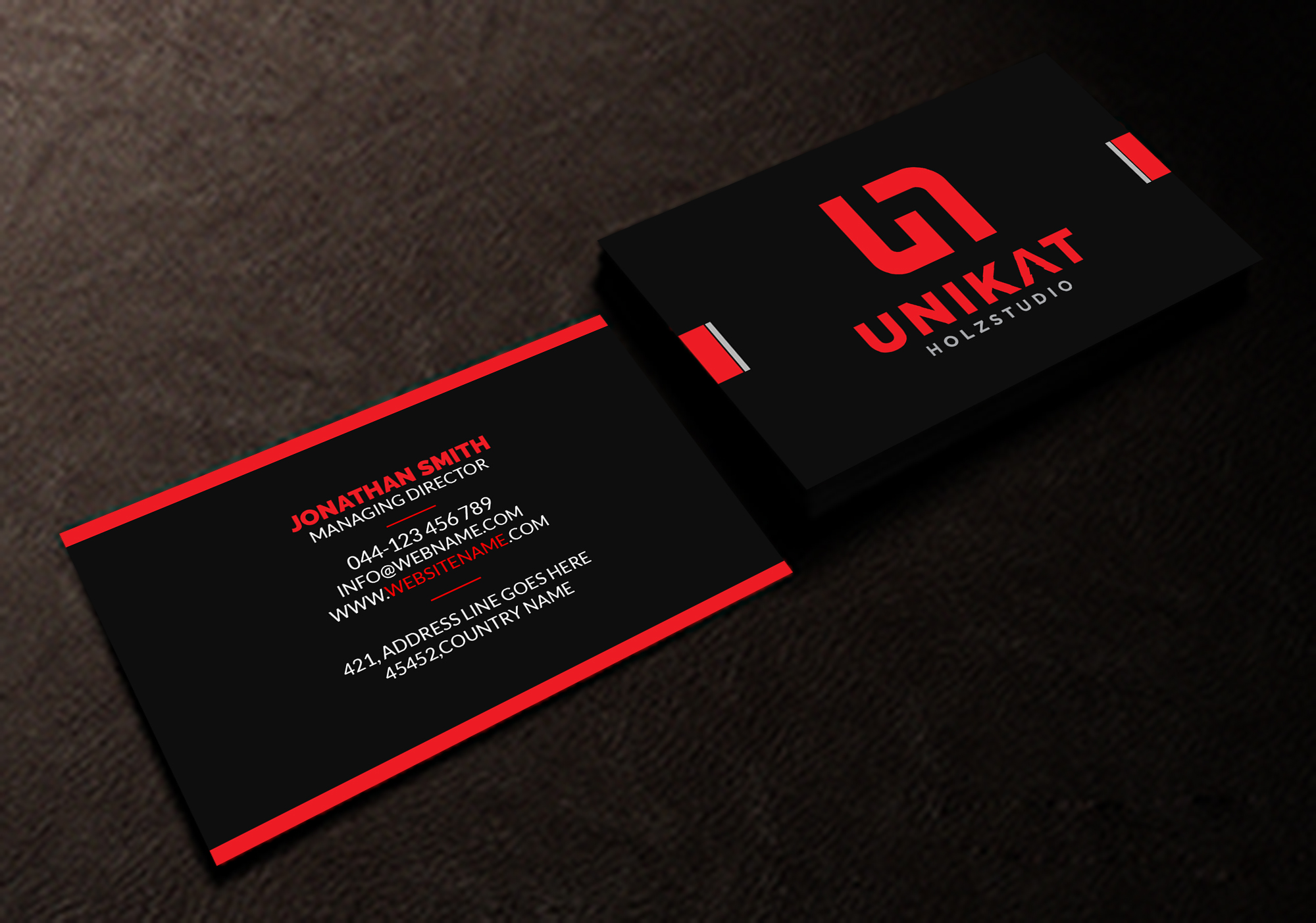 Stationery Design by Creations Box 2015 for this project | Design #28141537