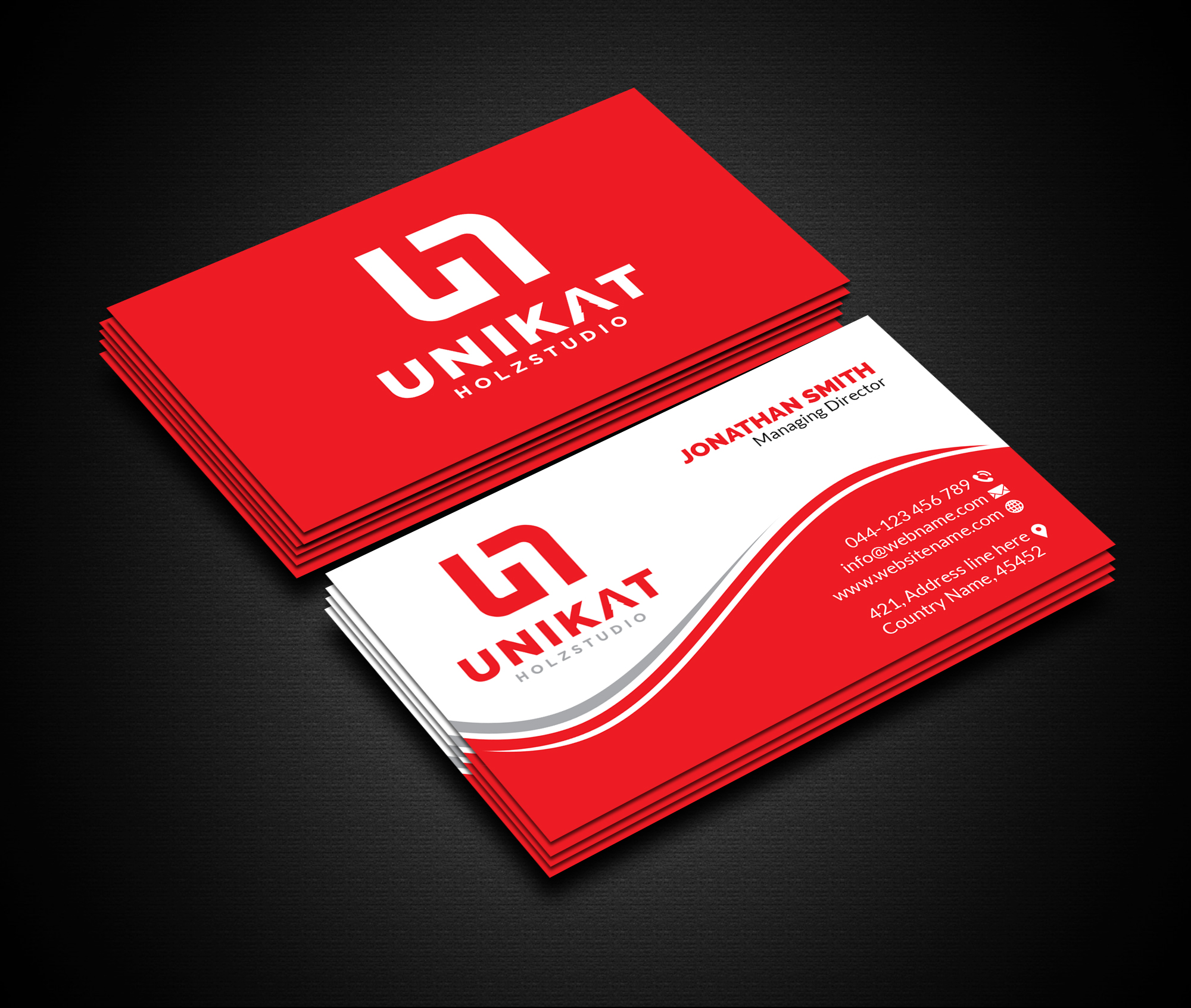 Stationery Design by Creations Box 2015 for this project | Design #28141541