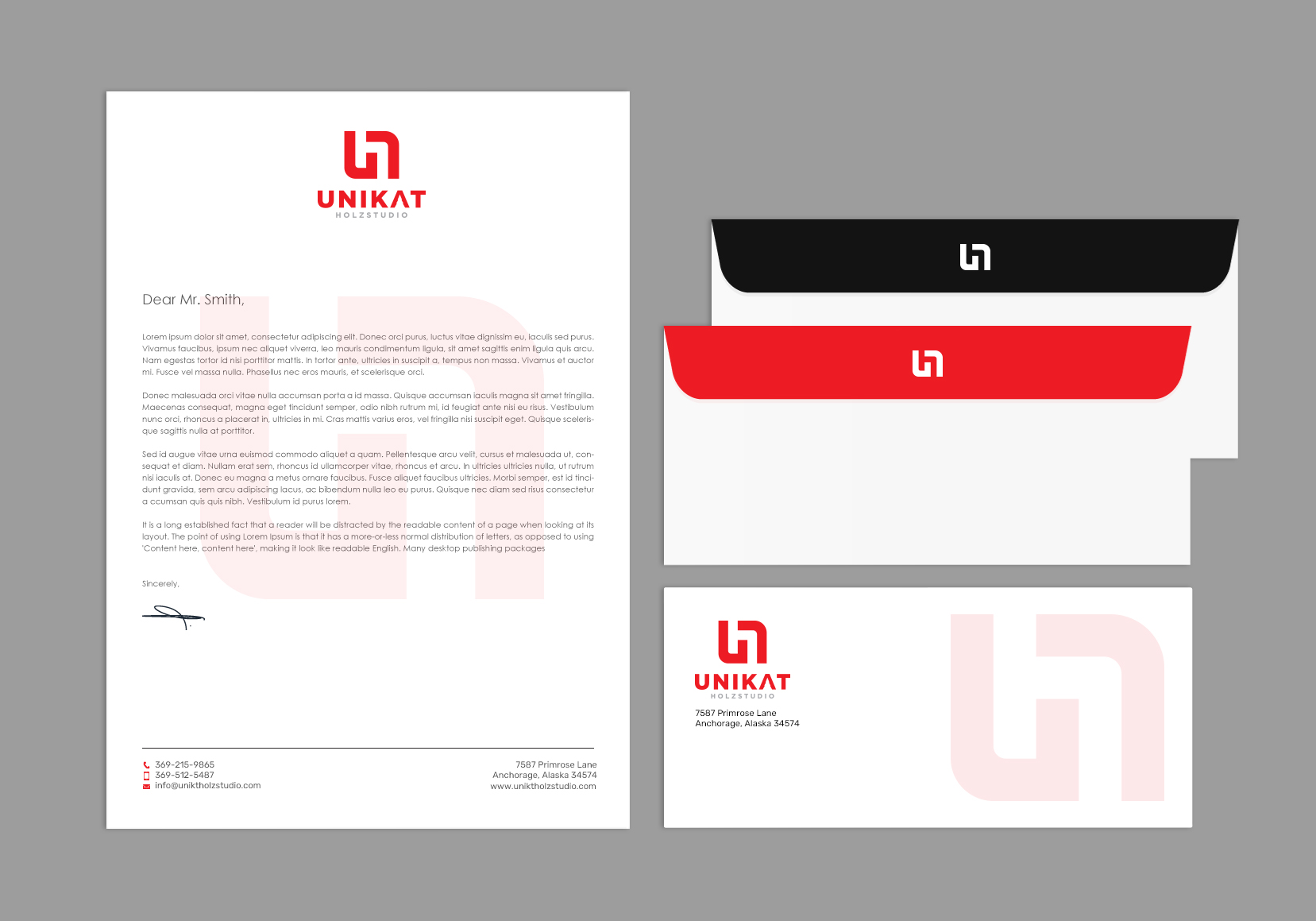 Stationery Design by chandrayaan.creative for this project | Design #28145843