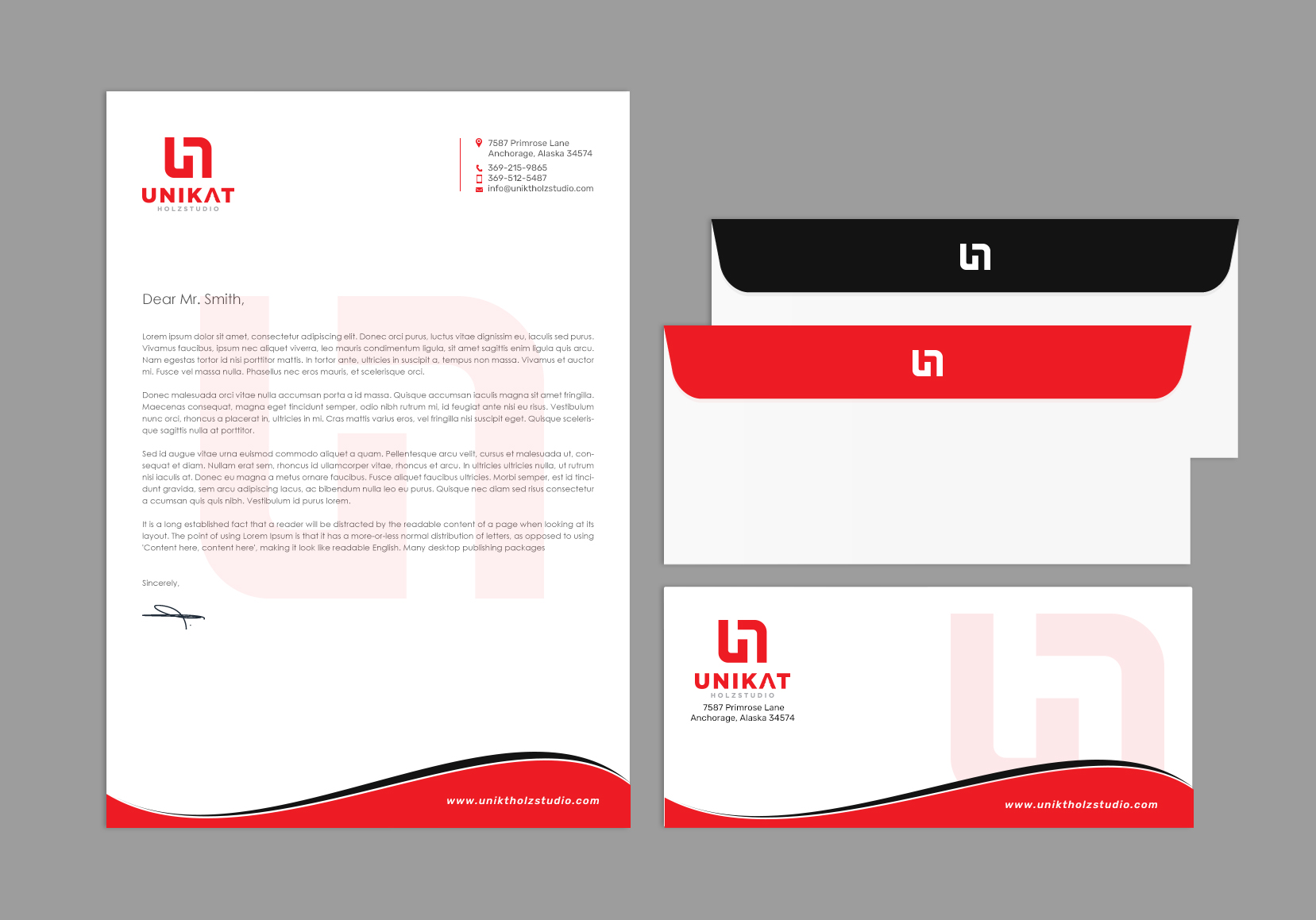 Stationery Design by chandrayaan.creative for this project | Design #28145847