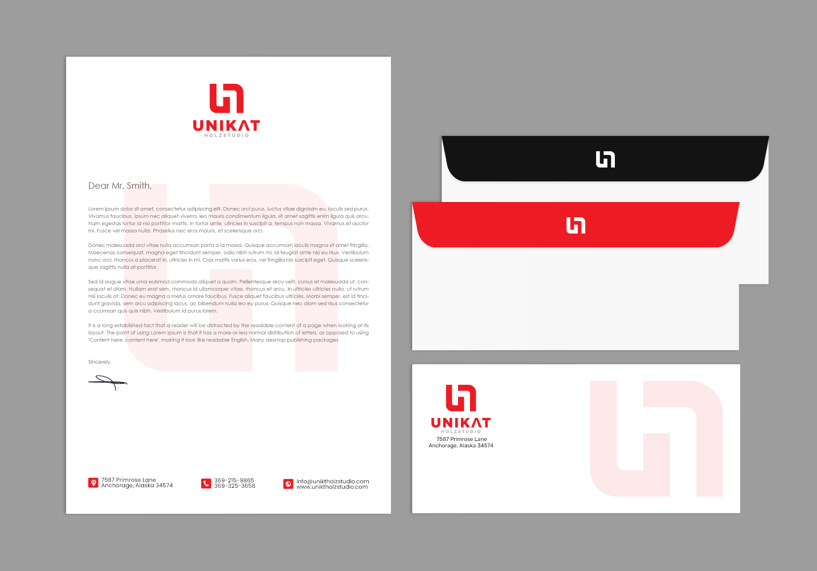 Stationery Design by chandrayaan.creative for this project | Design #28145848