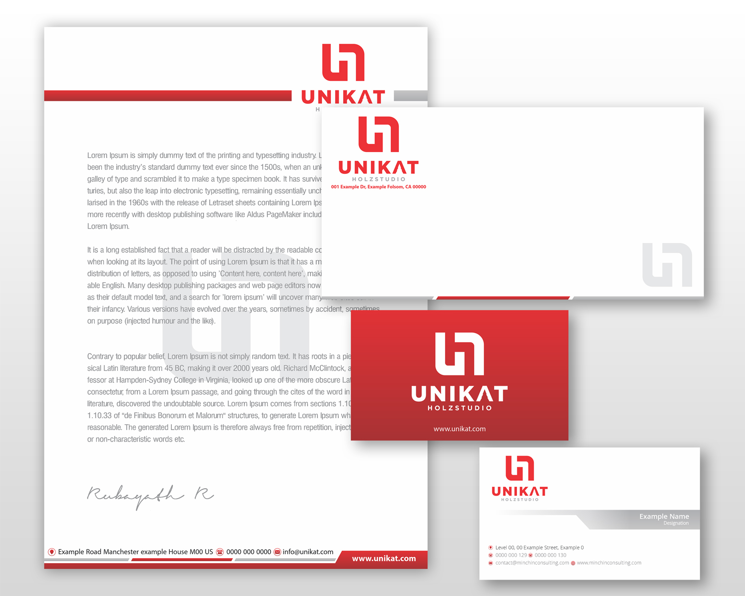 Stationery Design by Petter Goms for this project | Design #28137033