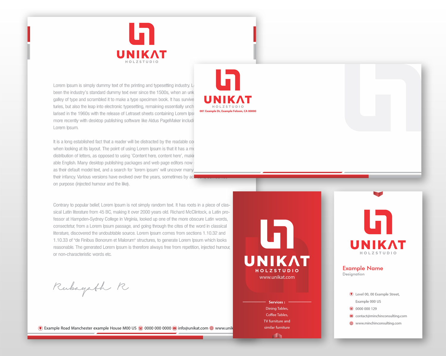 Stationery Design by Petter Goms for this project | Design #28137175