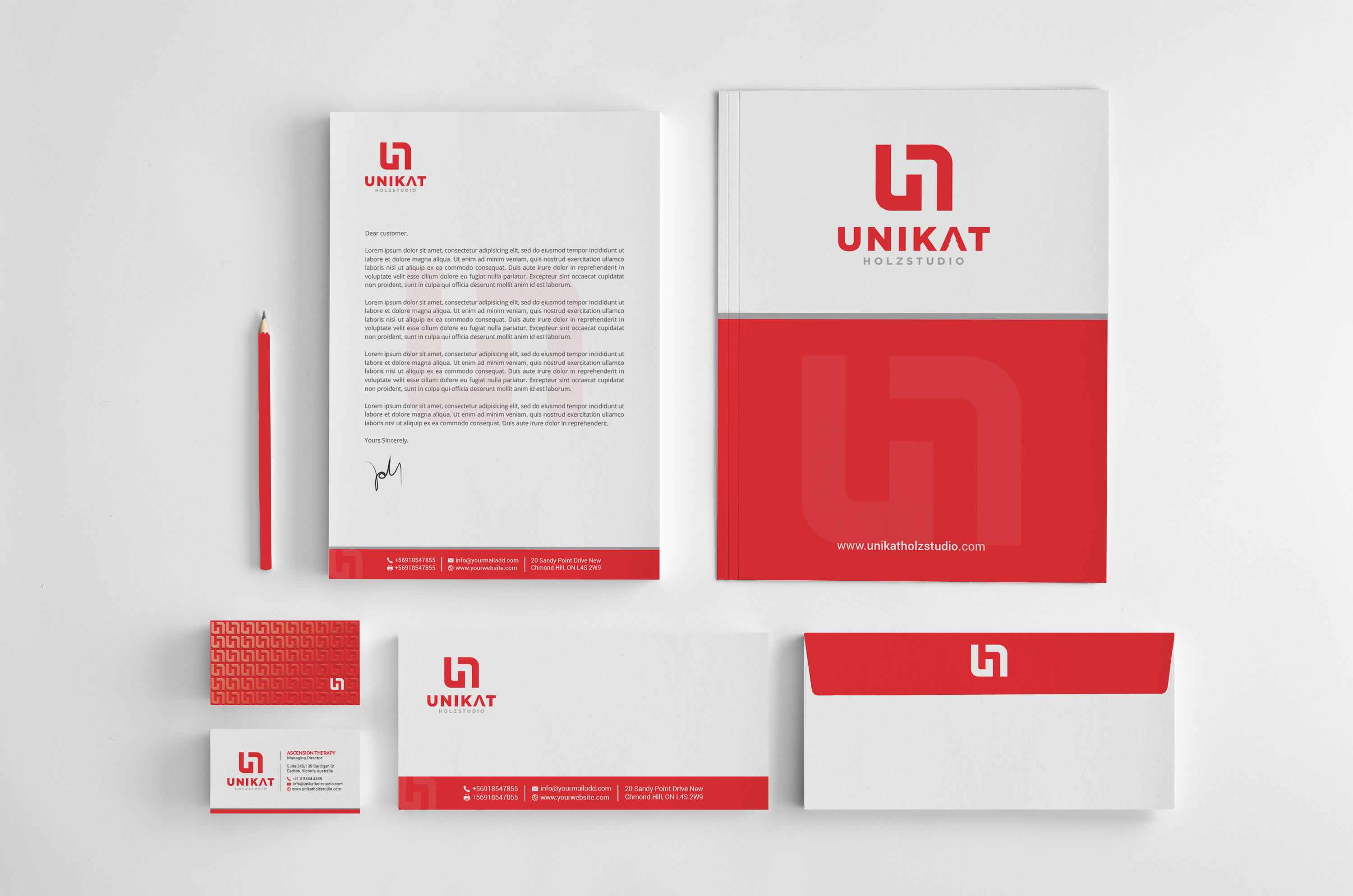 Stationery Design by R.design for this project | Design #28138853