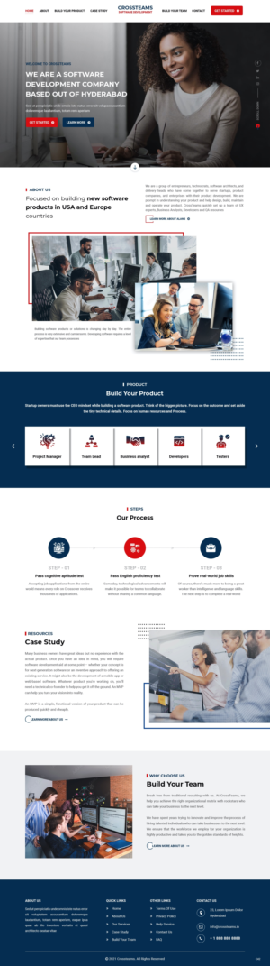 Web Design by pb for this project | Design: #28142527