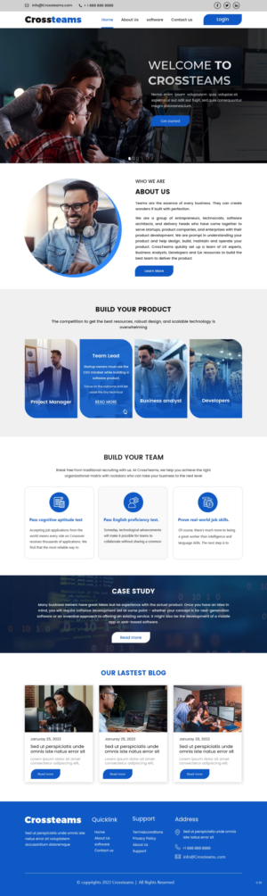 Web Design by pb for this project | Design: #28147697