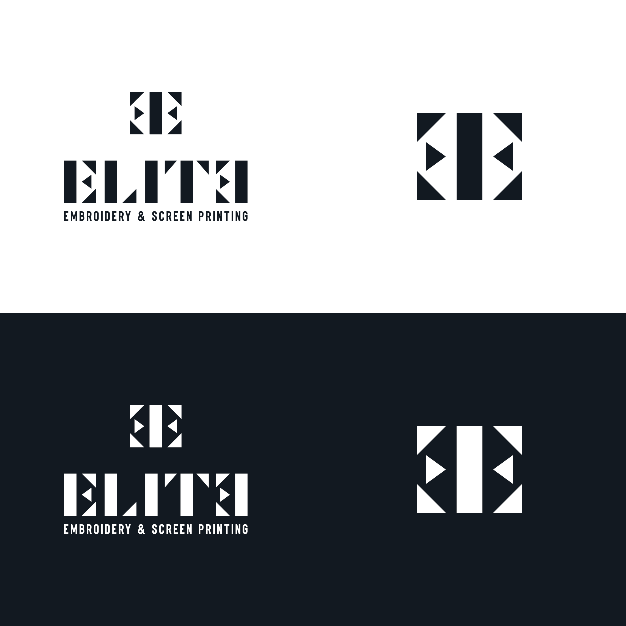 Logo Design by EspadaDesign for Elite Embroidery & Screen Printing | Design #28154730