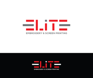 Logo-Design von Michael8 für Elite Embroidery & Screen Printing | Design: #28144225