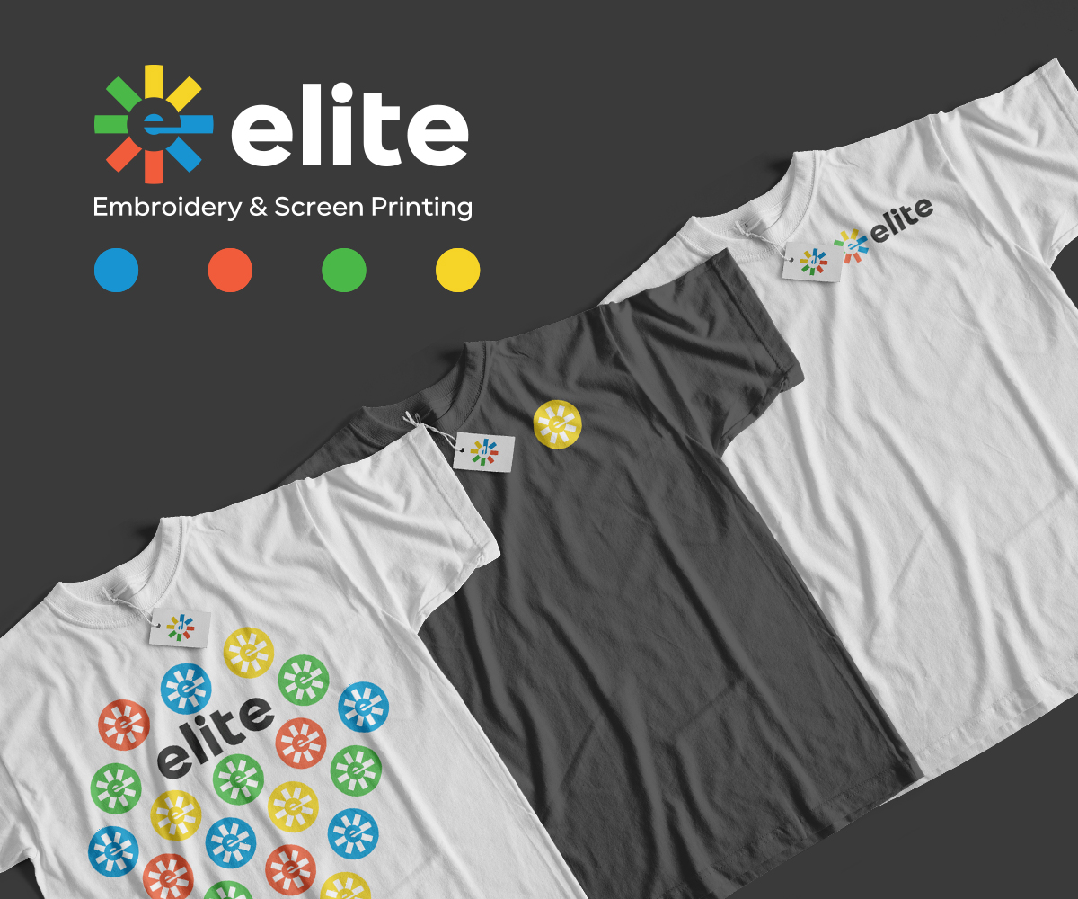 Logo Design by olid for Elite Embroidery & Screen Printing | Design #28218654