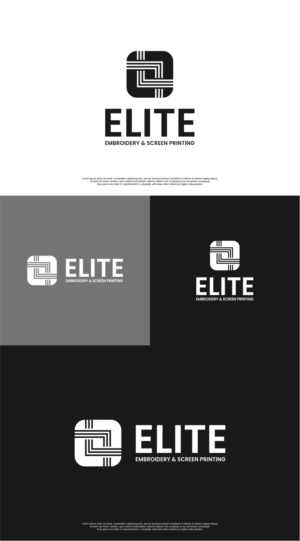 Design de Logo par MASH Std pour Elite Embroidery & Screen Printing | Design : #28139636