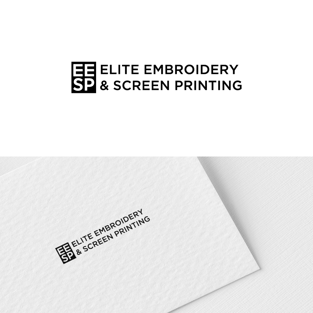 Logo Design by NOMLAS for Elite Embroidery & Screen Printing | Design #28174615