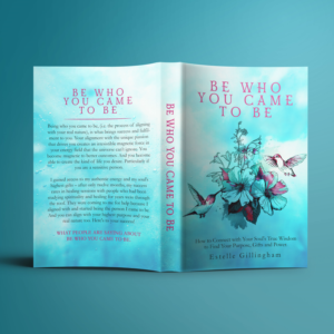 Book Cover for the book:  Be Who You Came to Be | Book Cover Design by Khalid_art20