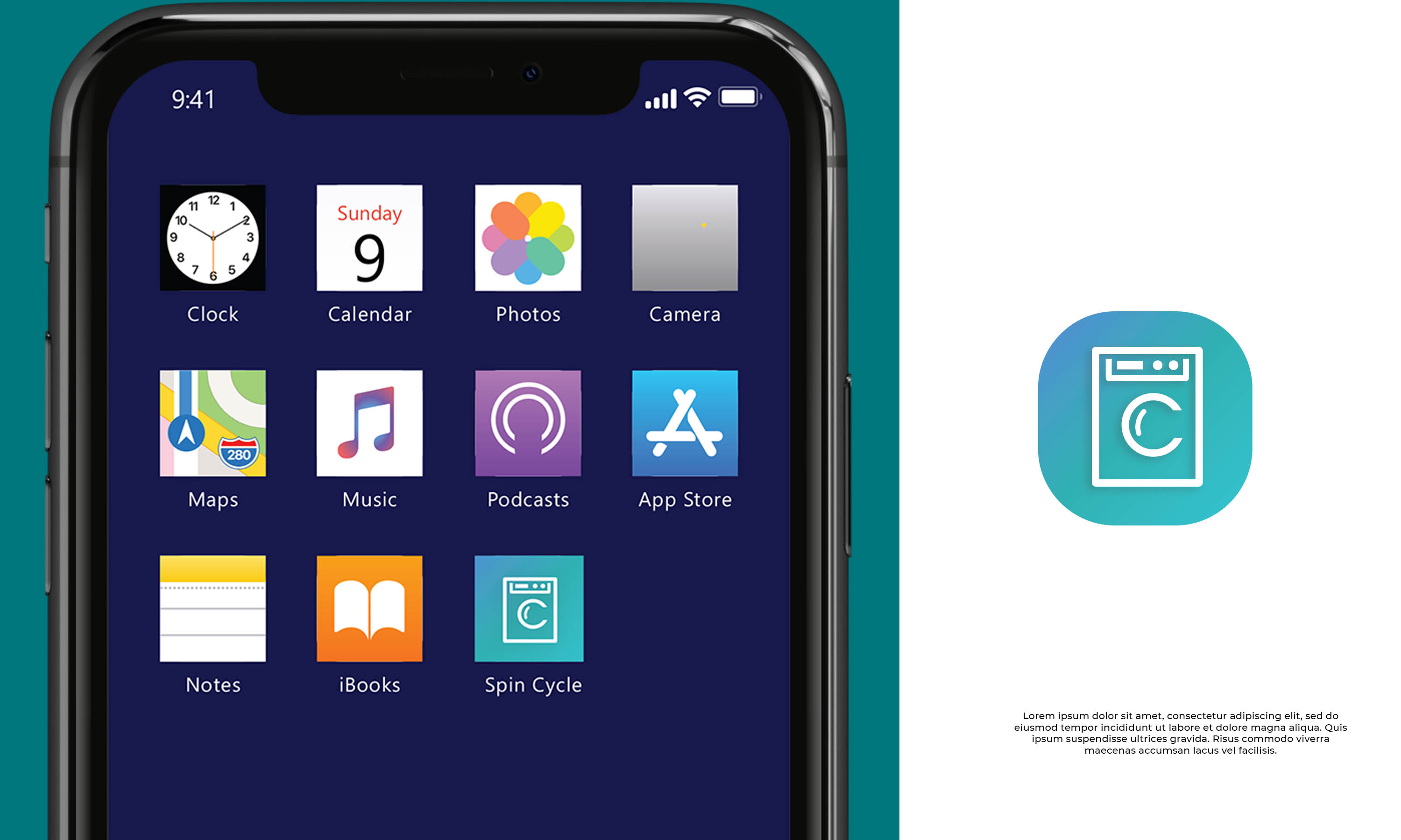 Diseño Gráfico por ILLUSTRATOR PRO para Spin Cycle Laundry Co | Diseño #28185581