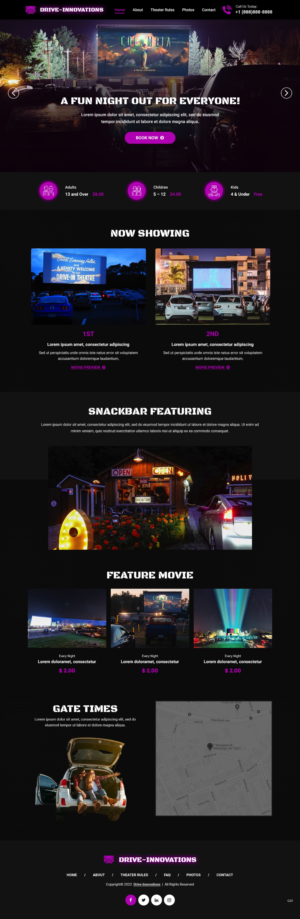 Home page design for my business | Web-Design von pb