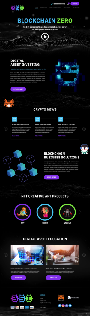 Web-Design von pb für BlockSpace Invaders  | Design: #28147654
