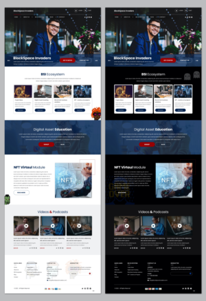 Web-Design von pb für BlockSpace Invaders  | Design: #28157048