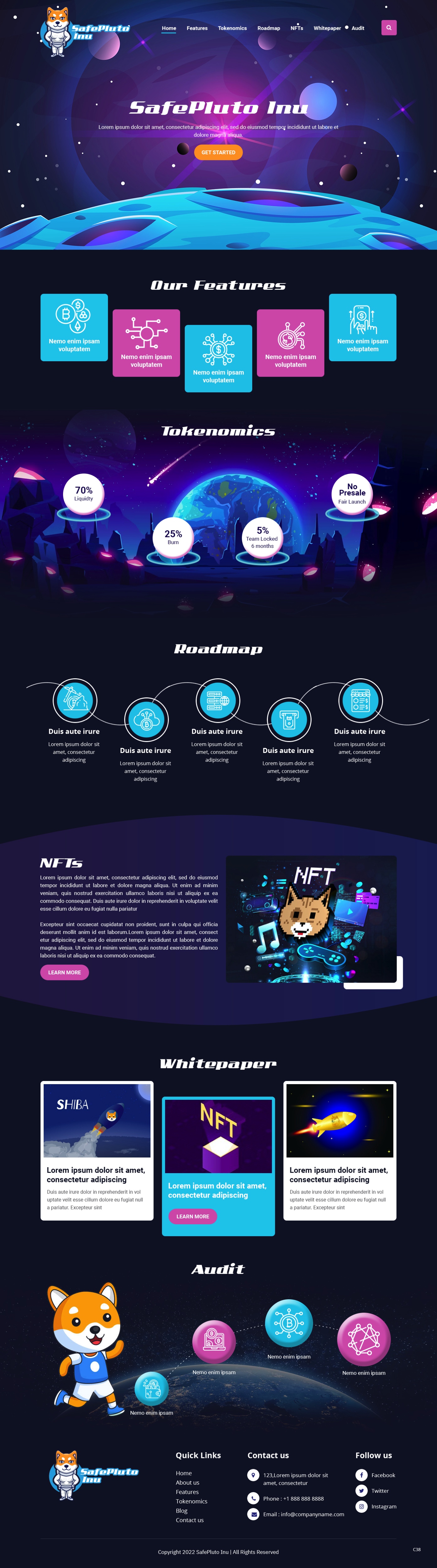 Web Design by pb for BlockSpace Invaders  | Design #28199904