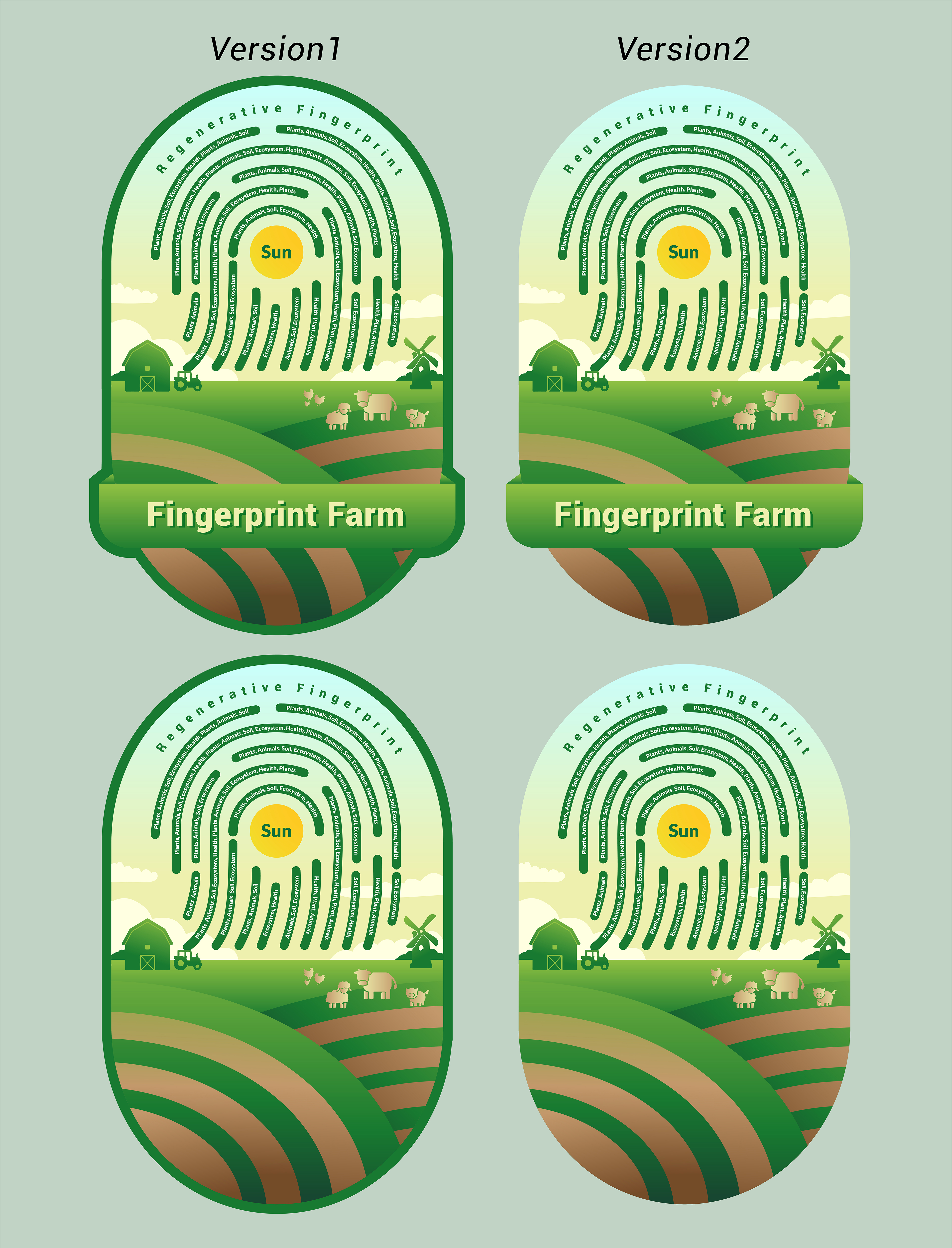 Graphic Design by widyaguna for Fingerprint Farms, LLC | Design #28149296
