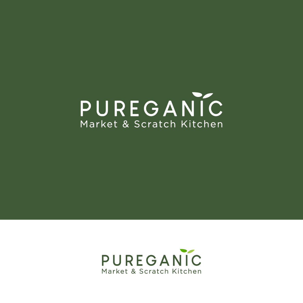 Elegant, Playful, health food Logo Design for PUREGANIC Market