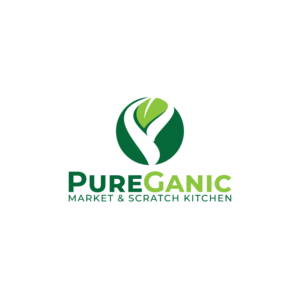 PUREGANIC Market & Scratch Kitchen | Logo Design by rozT